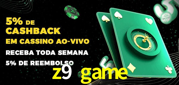 Promoções do cassino ao Vivo z9 game